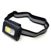 YJ-A001 (LED+COB) luz frontal de plástico recargable luz frontal de ciclismo luz de campamento al aire libre lámpara de mina lámpara principal de mantenimiento abrazadera portátil de silicona lámpara de succión magnética para correr details Picture